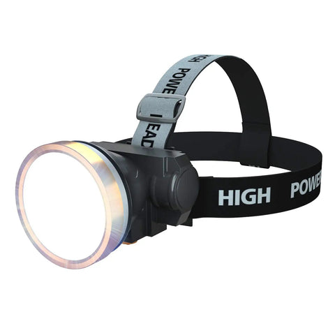 Rechargeable Headlamp With Ultra Bright LED Waterproof Built In Battery Lightweight And Compact All Day Battery Life for outdoor use