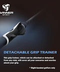 Detachable grip of Golf Swing Trainer With Adjustable Speed Controller For Increased Club Head Speed, Distance, Rhythm