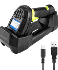 2D Wireless Barcode Scanner For Inventory And Data Collection Pocket Handy 3 In 1 Scanner With 2 Point 0 Inch LCD Screen Built In 2