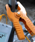 Heavy Duty Pipe Clamp K Type Thermocouple Probe For Temperature Range Minus 40 To 392 Fahrenheit (Minus 40 To 200 Celsius) Yellow