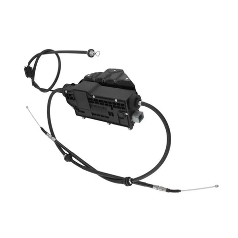 Killer Heavy Duty Parking Brake Actuator For BMW X5 F15 F85 with motor and cables, plug and play rear handbrake assembly.