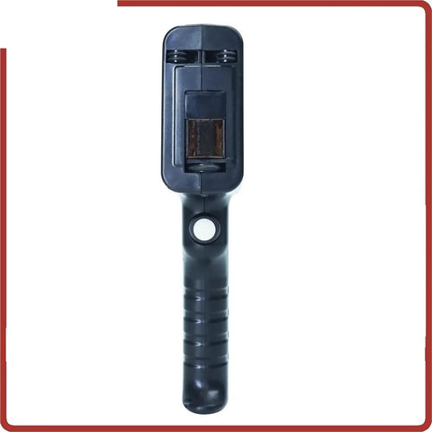 Cool Handheld Inkjet Printer For Glass Labeling, compact black design with ink cartridge slot for easy printing on various surfaces.
