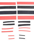Big Shot Heat Shrink Tubing Kit 150 Pieces Black And Red Polyolefin Wire Cable Sleeves 2 To 1 Ratio Heavy Duty Electrical Insulation Protector For Thick Cables And Bundles Plus Diy Projects And Repair Work black and red heat shrink tubes