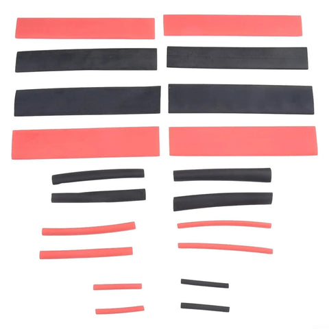Big Shot Heat Shrink Tubing Kit 150 Pieces Black And Red Polyolefin Wire Cable Sleeves 2 To 1 Ratio Heavy Duty Electrical Insulation Protector For Thick Cables And Bundles Plus Diy Projects And Repair Work black and red heat shrink tubes