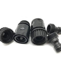 Heavy Duty Plastic Garden Hose Connector Set With Quick Release And Male And Female Hose Fittings Water Hose Thread Adapters