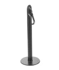 Loading Pin Weights For Cable Machine And Pulley System Heavy Duty Steel Plate Holder Attachment in black steel