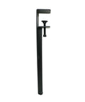 Set Of Four Adjustable Table Clamp Legs For 16 Inch Coffee Tables, Powder Coated Steel Build, Supports Up To 200 Lbs, single leg