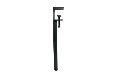 Set Of Four Adjustable Table Clamp Legs For 16 Inch Coffee Tables, Powder Coated Steel Build, Supports Up To 200 Lbs, single leg