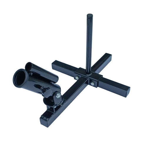 Versatile Barbell Attachment For Deadlifts Squats And Rows Row Attachment Holder For Core Strength Training Steel Stable Home Gym Equipment