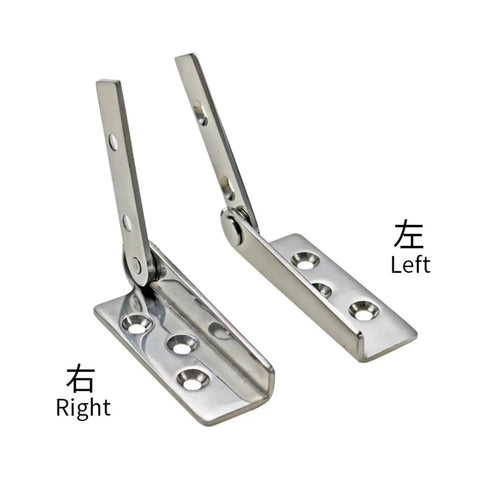 110 Degree Limit Hinge In 304 Stainless Steel For Industrial Cabinet Doors Concealed Corner Support Built Tough Heavy Duty One Piece