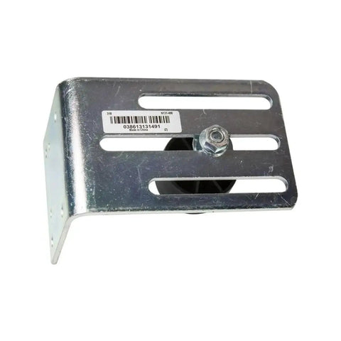 Heavy Duty Stay Roller With Adjustable Side Mount Pack Of 2 Galvanized Steel Construction For Durable Door Hardware Ideal For Cabinets Closets And Farm Gate Applications Dp318bc N131490, close-up