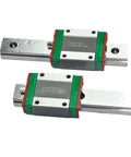 MGN9C Top Notch Linear Guide Rail And Block Set For CNC Machines And 3D Printers Compact Lightweight Stainless Steel Block And Rail Corrosion Resistant Gothic Arch Contact Design High Rigidity Smooth Motion Industrial Automation Part, two blocks