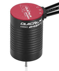 Quicrun 2435SL G3 4500KV brushless RC motor, black finish, 4-pole rotor, suitable for 1/16 and 1/18 scale on-road and off-road models.