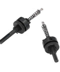 Precision 4.25 Inch Hole Saw Kit For Recessed Lighting And Can Lights. Heavy duty steel pilot drill bits shown on white background.