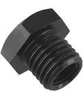 Pro Grade Lathe Headstock Spindle Adapter 18mm 2.5 To 1.8 TPI Thread Chuck Insert, black metal, close-up view