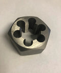M22 X 1.50 Carbon Steel Hexagonal Re Threading Die For Precise Thread Repair And Renewal, Heavy Duty Tool shown in angle view