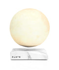Levitating Moon Lamp With Nonstop Rotation on marble base, Magnetic Levitation Light In Three Color Modes, Touch Control Night Light