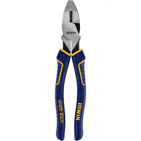 North American Lineman Pliers 9-1/2 Inch Heavy Duty Workhorse with Induction Hardened Cutting Edge ProTouch Grips