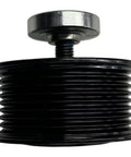 Top Shelf Accessory Drive Belt Idler Pulley 197-9642 Heavy Duty black part for Caterpillar CAT C2.2 C4.4 330D 336D excavators.