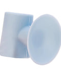 Silicone Suction Cup Door Stopper Wall Protector With Noise Reduction Pad visible from side angle