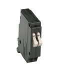 Heavy Duty One Pole Circuit Breaker Delivering Dual 15 And 20 Amp Juice Flawlessly Through 120 To 240 Volt Load Centers, side view