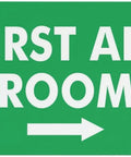 First Aid Room Sign Metal Built Tough Must Have For Home Kitchen Farm Garden And Garage 12x8 Inches Rust Resistant Aluminum