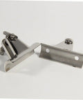 Heavy Duty Stainless Steel Boat Parts Kit For Yacht And Boat Hardware Accessories With Polished Durable Finish Easy To Install And Rock Solid Fixing For Weatherproof Marine Gear showing close-up of polished brackets