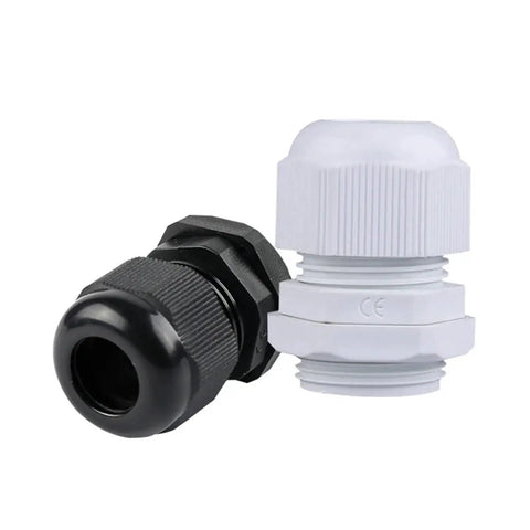 M Type Nylon Cable Gland Kit 50 Pieces Per Box Waterproof Sealing For Secure Wire Fixing Pro Grade Cable Management Joints visible