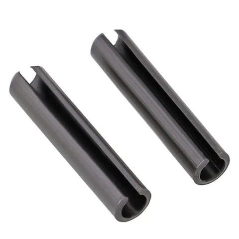 Heavy Duty Stainless Steel Spring Dowel Roll Pin Split Pin M2 X 6 To 30mm Black Carbon Steel close view