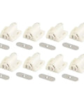 16 Pieces Magnetic Push To Open Cabinet Latches for Wardrobe Doors Rebound Magnet Strong Hold No Tools Required