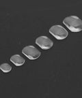 Transparent lenses from 6 Piece Watch Repair Kit With Magnifying Loupe For Fine Movement Work And Date Adjustment set