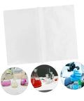 Hands-On Osmosis Demonstration Kit With 12 Cellophane Lab Sheets And Glassine Paper for classroom experiments, visible with lab equipment.