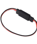 15 Pack 3 Pin Servo Extension Cables 15 Cm Male To Female For RC Servos And Control Boards, black connector with red and black wires