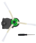 Replacement Side Brush Motor Module for Roomba E5 E6 i7 500 600 700 800 900 Series with screwdriver, top view
