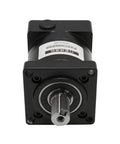 Heavy Duty Planetary Gear Reducer For 34 Stepper Motor With 20 To 1 Ratio Precision Speed Box showing compact design and mounting shaft.