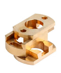 Upgrade Your 3D Printer Setup With These Durable 18mm Oldham Couplings Designed For Ender 3 V2 Cr10 And Pro Models To Slash Z Axis Vibration Big Time While Boosting Accuracy And Delighting You With Smoother Prints Every Single Day Without A Hitch, brass Oldham coupling