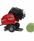 Case IH RB565 Premium HD Round Baler One Thirty Second Scale Diecast Model With Dope Detailing And Working Rear Hatch Ejecting Bales