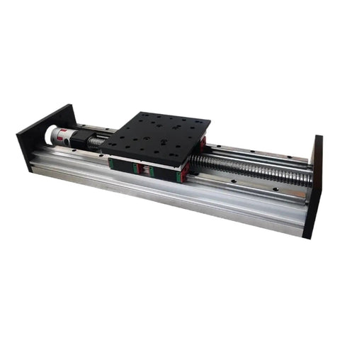 Beefy 300mm Linear Motion Rail Kit For CNC Builds With SFU2005 Guide Rail No Motor Plus Coupling 80ST And 90ST Compatible Durable High-Precision Linear Actuator System For Smooth Rock-Solid Motion, 300mm CNC rail kit