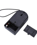 Ultra Loud 120dB Door Sensor Alarm For Home, Travel And Hotels, Touch, Vibration And Magnet Detection For Kids Safety, black plastic unit