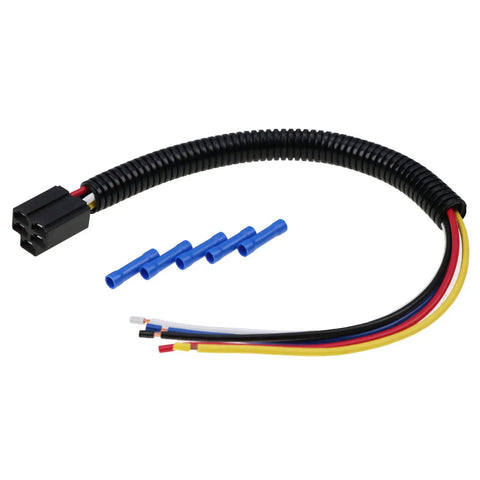 5 Pin 18 Inch Ignition Key Switch Wiring Harness M90206 For Lawn Tractors Durable 12 Month Warranty Compatible With John Deere