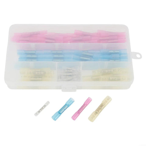 Super Durable Heat Shrink Butt Connectors Kit With Thick Copper Core For Boat And Truck Wiring High Current Heavy Duty Toughest Seal in case