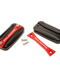 Goldwing Front Brake Fluid Reservoir Cover Oil Cap Red For GL1800 GL1500 Motorcycle Compatible CNC Aluminum Shield Upgrade Durable