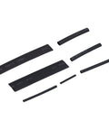 Must Have 170Pcs Heat Shrink Tubing Kit For Pro Grade Electrical Insulation Super Durable Polyethylene That Protects Wires From Overheating And Damage Perfect For Daily Auto Maintenance And Heavy Duty Cable Repair Jobs. assorted black polyethylene heat shrink tubes in multiple sizes