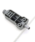 Heavy Duty Soft Close Damper Buffers Kick The Slamming Habit Smooth Operator For Kitchen Cabinets Wardrobes And Drawers Solid Abs Housing Gray Two Pack showing a gray buffer unit.