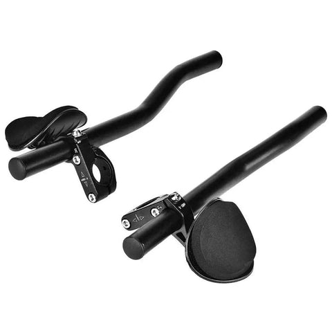 Aero Bar Rest For Road And Mountain Bikes, Aluminum Alloy Handlebar Arm Clip With Removable Sponge Cushion, Ergonomic Accessory