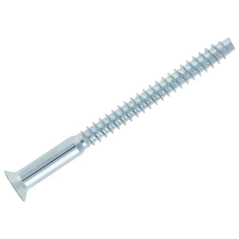 Heavy Duty M7x85mm Confirmat Screws In Carbon Steel With Inner Hex Drive Self Drilling Wood Fasteners 85mm Length 10mm Head Diameter