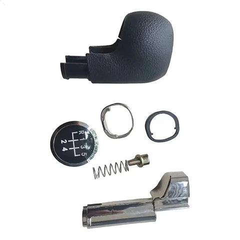 Upgrade Your Ride With This Sleek Black Gear Shift Handle Lever And Gaitor Assembly Perfect For Chevrolet Trax Models From 2011 To 2020 Adds Instant Style And Smooth Shifting Control To Your Interior Without Breaking The Bank. Black ABS gear shift lever kit with 5-speed knob, spring, rings, and metal shaft
