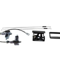 Steel Tailgate Latch Kit For GMC K1500 K2500 C2500 C3500 1988-1998 Driver And Passenger Side with cables and handles.
