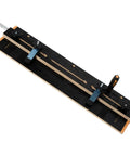 Table Saw Taper And Straight Line Jig For Precise Tapering And Straight Line Cutting Pro Grade In A Three Quarters Inch Wide By Three Eighths Inch Deep Miter Slot Includes 36 Inch Miter Bar Adjustable Fence Hold Down Clamps And Measuring Tools