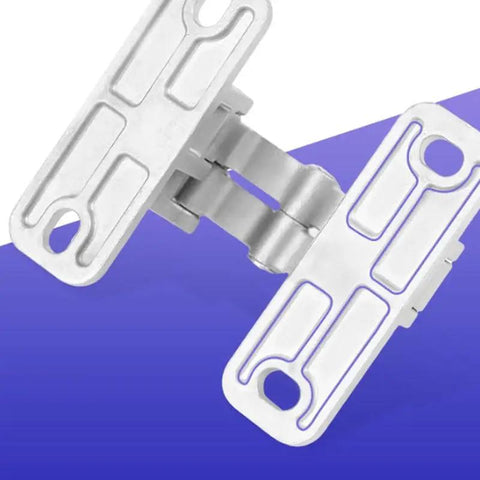 Heavy Duty Concealed Stone Door Hinges With Two Dimensional Adjustment, silver metal hinges for fireproof door installation.
